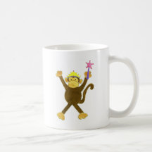 Princess Tumbling Monkey Coffee Mug