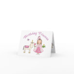 Princess Unicorn Birthday Girl cards