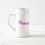 Princess White/Gold Stein mugs