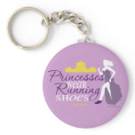 Princesses Wear Running Shoes keychains
