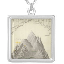 Principal Mountains and Rivers of the World Necklaces