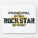 Principal Rock Star by Night Mouse Mat