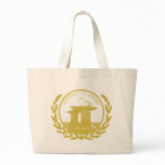 principality of sealand seal crest tote bag