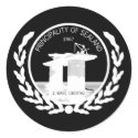 principality of sealand seal crest stickers