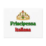 Principessa Italiana (Italian Princess) Postcard