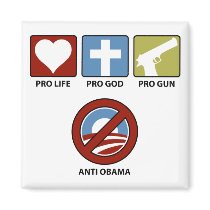 Princples Against Obama Fridge Magnets