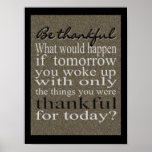 Print - Be Thankful 002