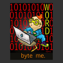 Print "Byte Me" - by Kev Moore