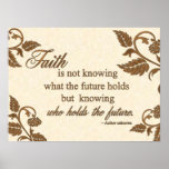 Print - Faith: Who Holds the Future