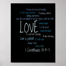 Print - Love is Patient Mix