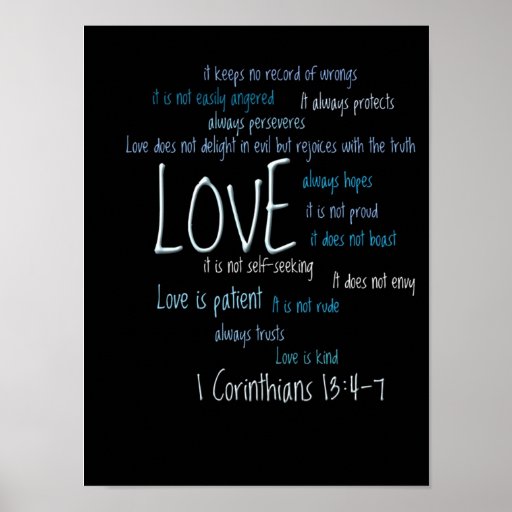 Print - Love is Patient Mix