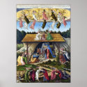 Print: Mystic Nativity by Sandro Botticelli