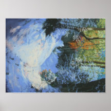 Print Of Snowy Moorland Path