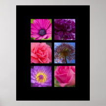 Print - Pink and Purple Flowers