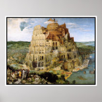 Print/Poster: Tower of Babel - Peter Bruegel