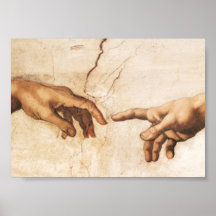 Print - The Creation of Adam