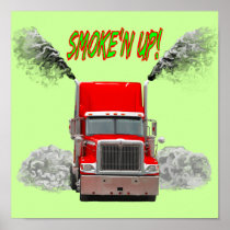 Print with "SMOKE'N UP!" design