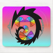 Prism Face Mouse Mats