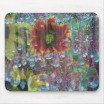 Prism flowers mouse mat