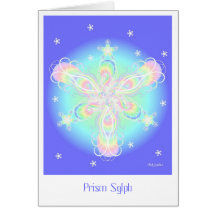 Prism-Sylph Greeting Card
