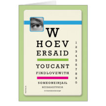 Prison Cards - Eyes Checked