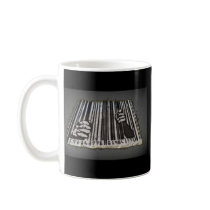 PRISON JAIL BAR CODE MUG
