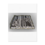 PRISON JAIL BAR CODE postcards