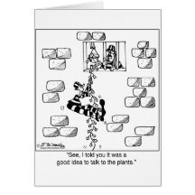 Prisoner Escapes via a Philodendron Card