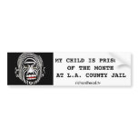 PRISONER OF THE MONTH bumpersticker
