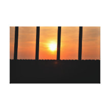 Prisoner sun canvas print