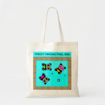 prissy pandas pool bag