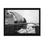 pritzker pavilion :: winter (b&w) postcards
