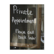 private appointment