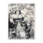 Prize Fat Lady postcards