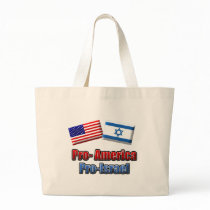 Pro-America/Israel Tote Bags