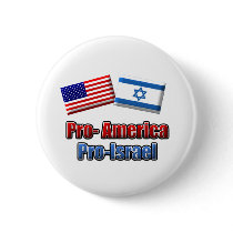 Pro-America/Israel Buttons