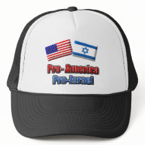 Pro-America/Israel Mesh Hats