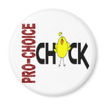 Pro-Choice Chick 1 magnets