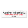 Pro-Choice Sticker Bumper Stickers