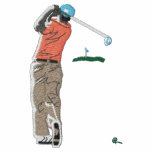 PRO GOLFER EMBROIDERED SHIRT