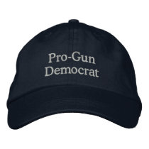 Pro-Gun Democrat Hat Embroidered Baseball Cap