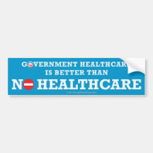 Pro-Healthcare bumper sticker