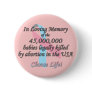 Pro Life, Abortion Statistics Buttons