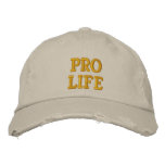 Pro Life embroidered hats
