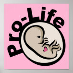 Pro-Life Foetus Design posters