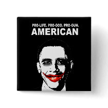PRO-LIFE. PRO-GOD. PRO-GUN AMERICAN PINBACK BUTTONS