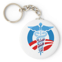 Pro-Obama Care Keychain