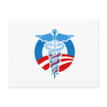 Pro-Obama Care Postcard