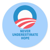 Pro-Obama - NEVER UNDERESTIMATE HOPE