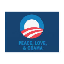 Pro-Obama - PEACE, LOVE, AND OBAMA